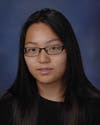 Student of the month freshman Gloria Wang (Mathematics)