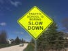 The Village of Homer Glen has installed traffic calming signage at several locations throughout the community. 