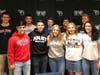 Students from Lincoln-Way Central, East and West participated in National Signing Day Ceremonies on May 1.