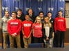 Students from Lincoln-Way Central, East and West participated in National Signing Day Ceremonies on May 1.