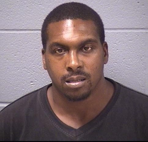 Bryan Wiley, 33, was charged with aggravated domestic battery, domestic battery, DUI and expired driver's license. 