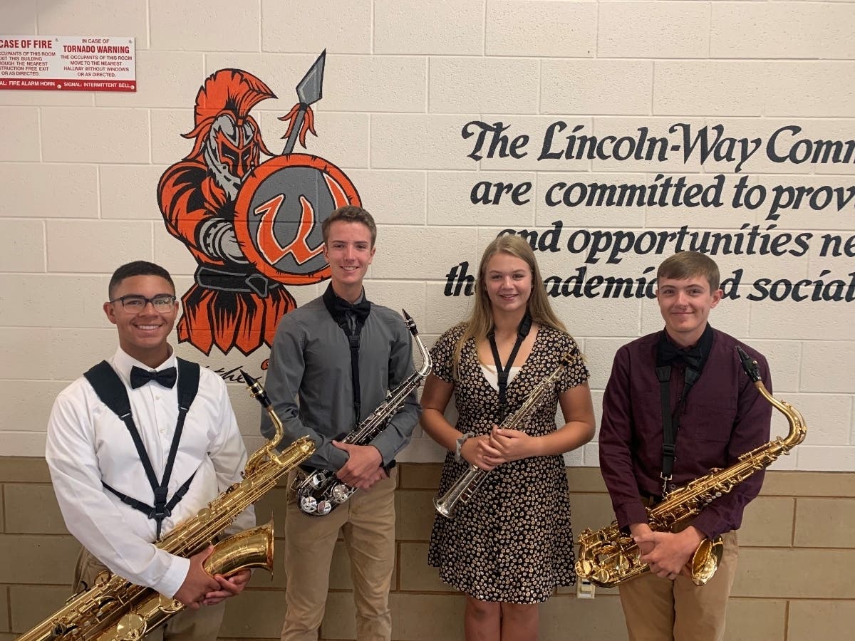 This is the first Lincoln-Way group to be accepted to the National Chamber Music Festival.