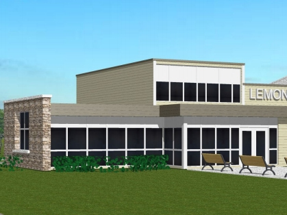 The addition will include offices, storage and meeting rooms, and will house the entire township staff. 