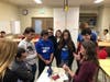  19 Lincoln-Way East students went to Argonne National Laboratory in order to develop a battery. 