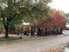 The Pukula family, who live on Rosehill Drive in Lemont, have created the haunted display in their front yard for the past several years. 