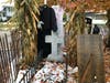 The Pukula family, who live on Rosehill Drive in Lemont, have created the haunted display in their front yard for the past several years. 