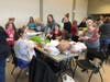 All of the volunteers gathered at the Lemont Township Community Center Nov. 10 to sort, dry and organize thousands and thousands of bottle caps.​