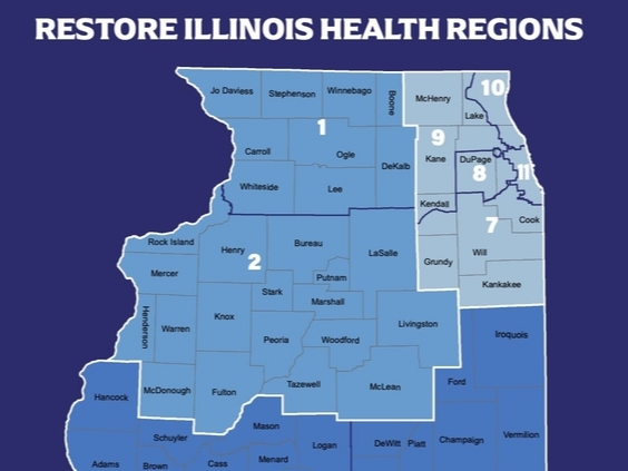 Lockport is in the plan's northeast region and has the highest number of coronavirus cases in the state.