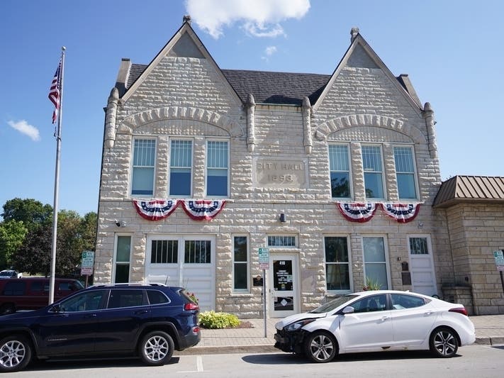 Egofske said the town can't deviate from the governor's plan and allow local businesses to open early.