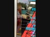 Police said no entry to the business was made, and a chunk of concrete was used to damage the window and door.