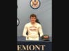 Football player Evan Mutterer will play for Carthage College.