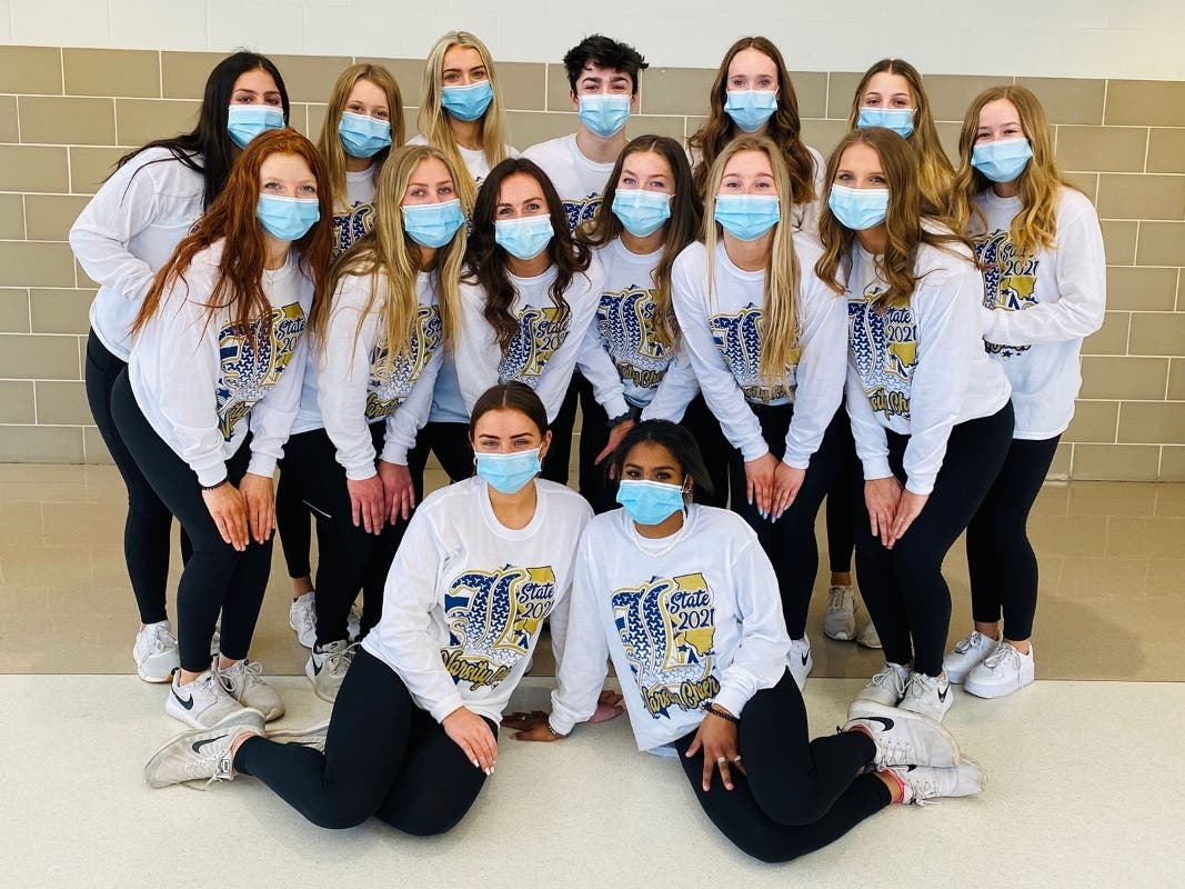 Lemont’s cheerleading squad is one of only three athletic programs in school history to win an IHSA team state championship.