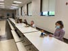 The projects were a pilot program this year for the school, so six classes, two each in third, fourth and fifth grades, created projects and then showed them to their peers. 
