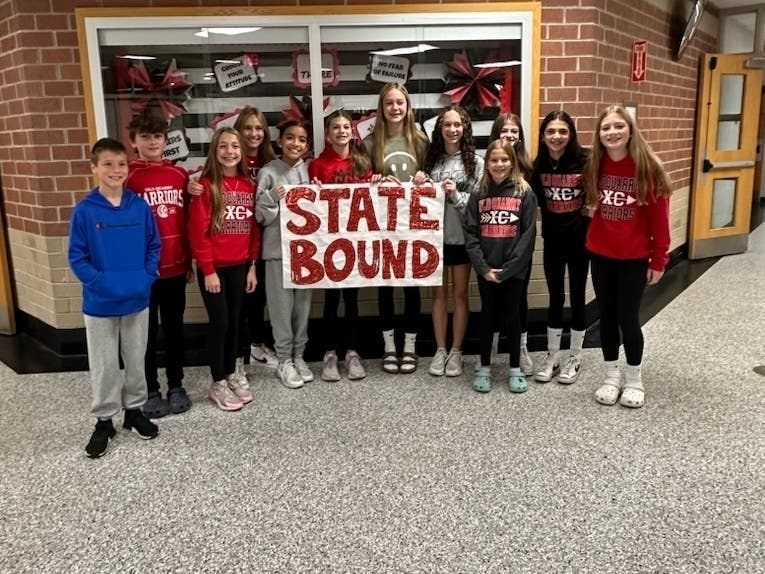 The Old Quarry girls team had not qualified as a team for the state meet since 2011. 
