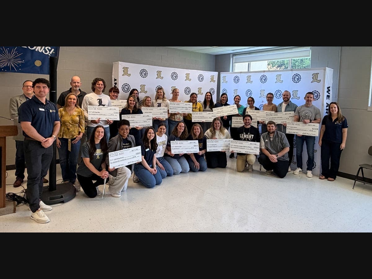 Grant proposals were submitted by Lemont High School faculty and staff.