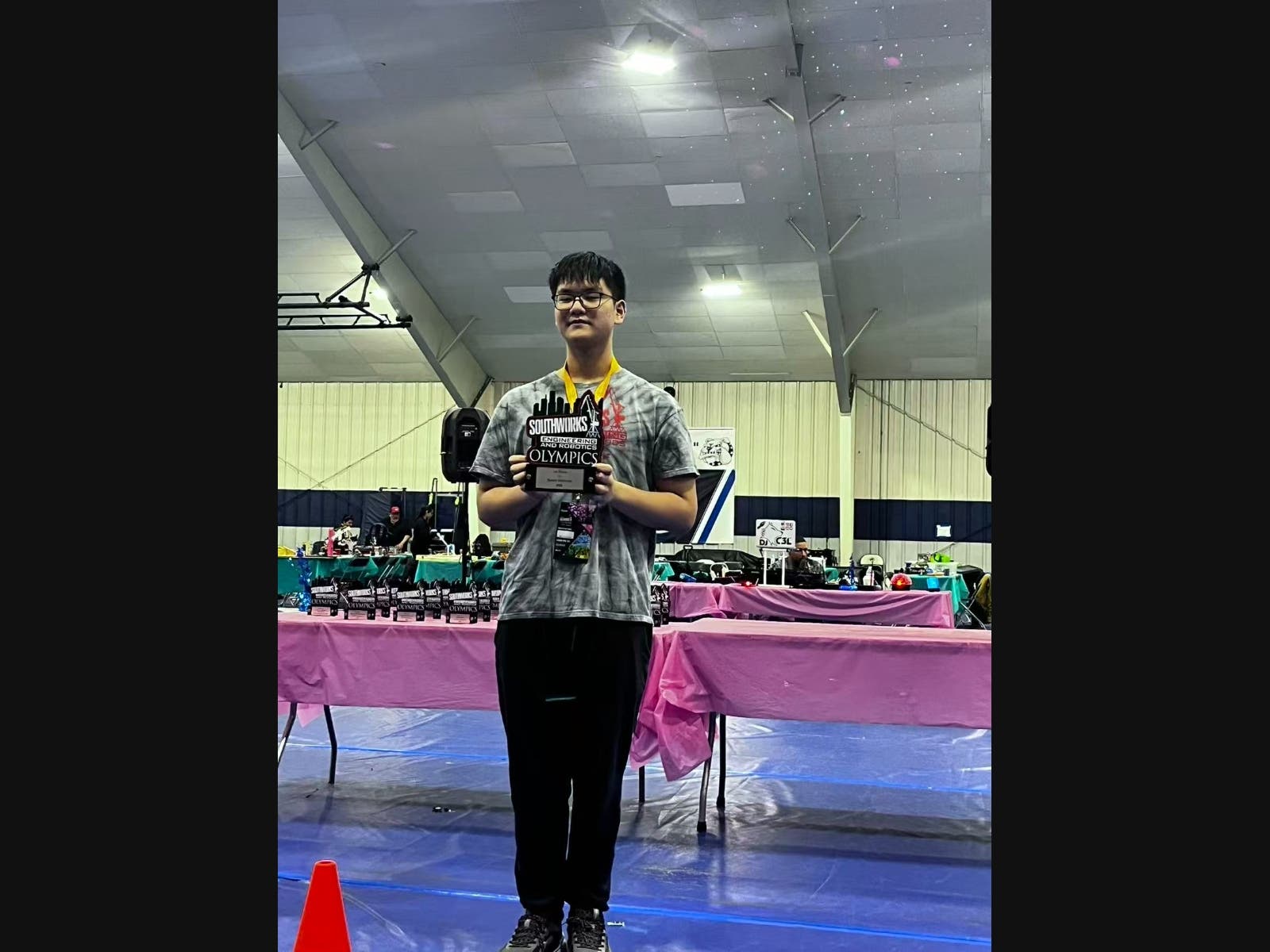 Luke competed in the competion as Center for Future Innovators-Frankfort Community team.