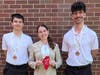 (L-R): Kristopher Szaflarski, Mirella Miazga, Aidan McIntyre