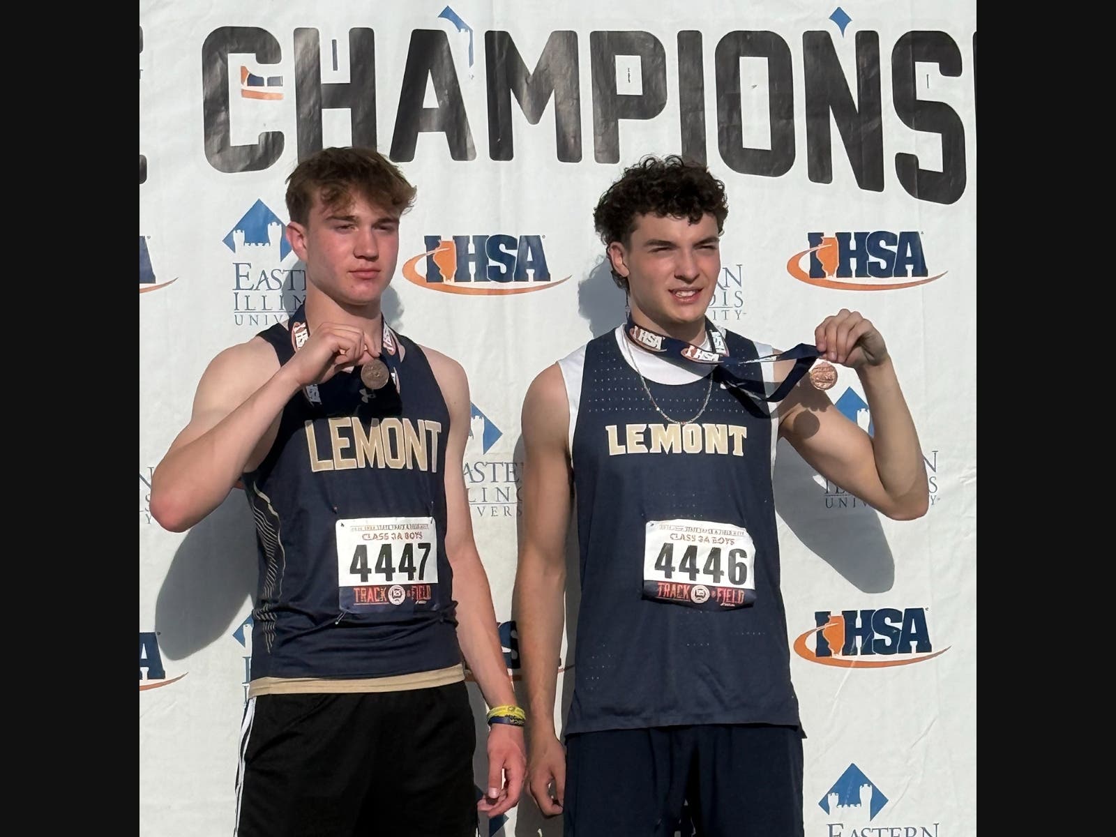 Jaquez and Murray advanced to the state finals thanks to their performances at the IHSA Downers Grove North
Sectional.