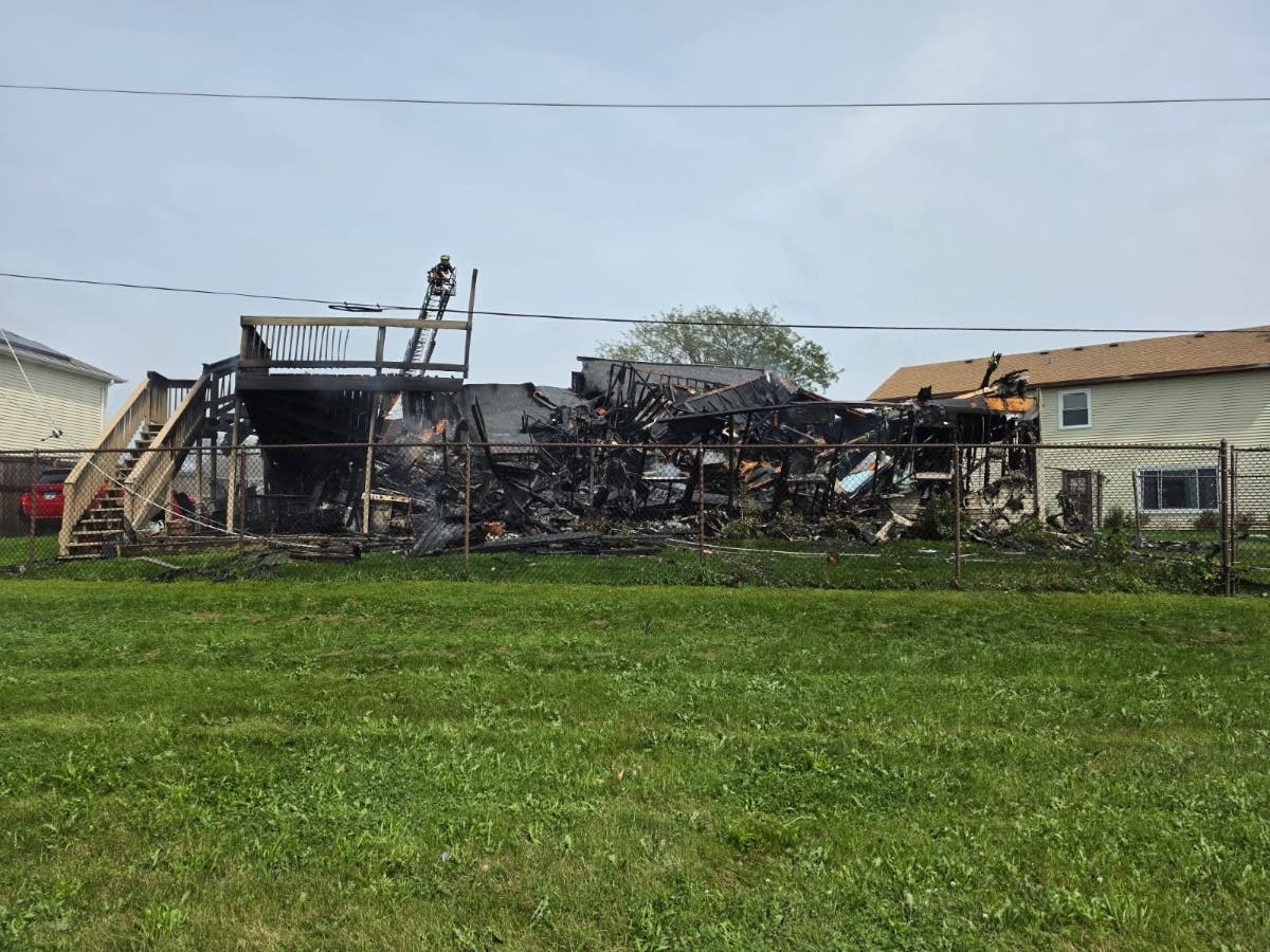 The Frankfort Fire Protection District said the home is a total loss after the fire.