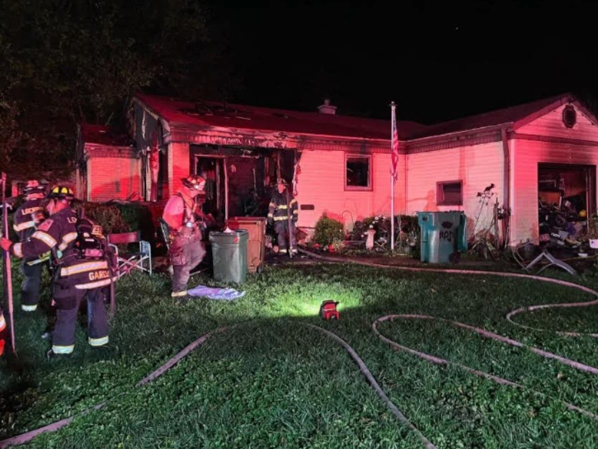The district responded to a structure fire on Bruce Road at 1:23 a.m. Friday.