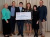 Kyle Lopez of Lynn with Dianna Fisher, Matt Barbuzzi, Kaleigh Barbuzzi Sabourin, Joan Mahoney, Tony Barbuzzi