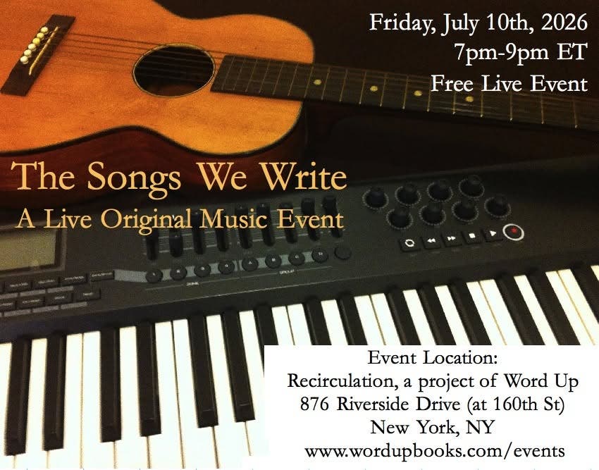 The Songs We Write