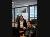Laurence Fayand serves as President and Managing Director of ARaymond’s Business Incubator and Accelerator. She is pictured with a team member in France.