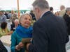 Mary Lou thanks dear friend and Montessori trainer Gerry Leonard who spoke on her behalf Saturday night.