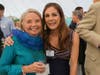 Mary Lou with Cobb School alumna, former Cobb School parent, and former director of development Windy Jansen.