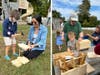 Many children built their own toolboxes to take home.