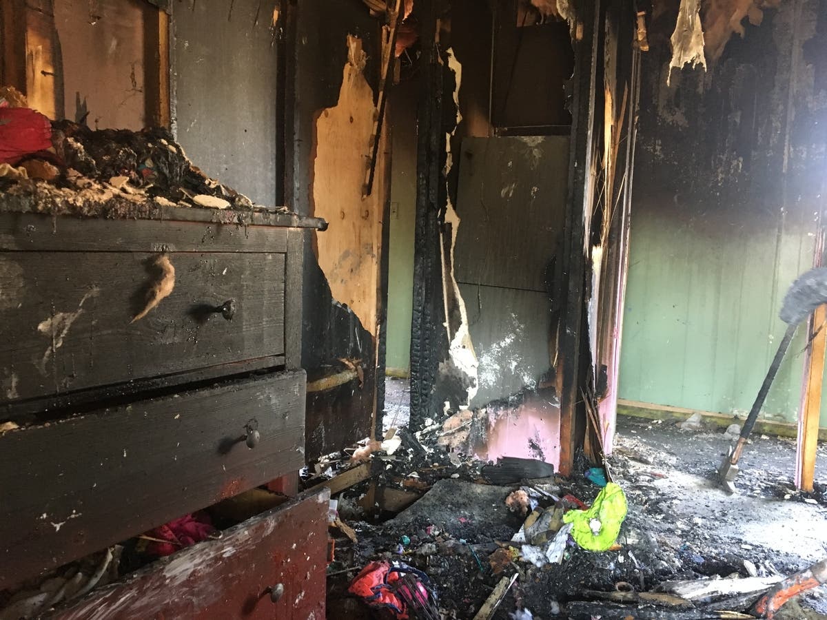 Mobile Home Destroyed; No Injuries Reported: FG Fire & Rescue ...