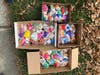Painted shells created by Morristown Area Girl Scouts Troop 97425 for the annual SHARE community service project.
