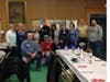 More than a dozen volunteers help Lehman provide a free, hot meal the third Wednesday of every month. 