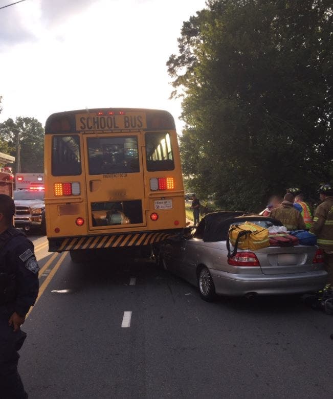 School Bus Accident in Huntersville Sends One To Hospital Huntersville, NC Patch