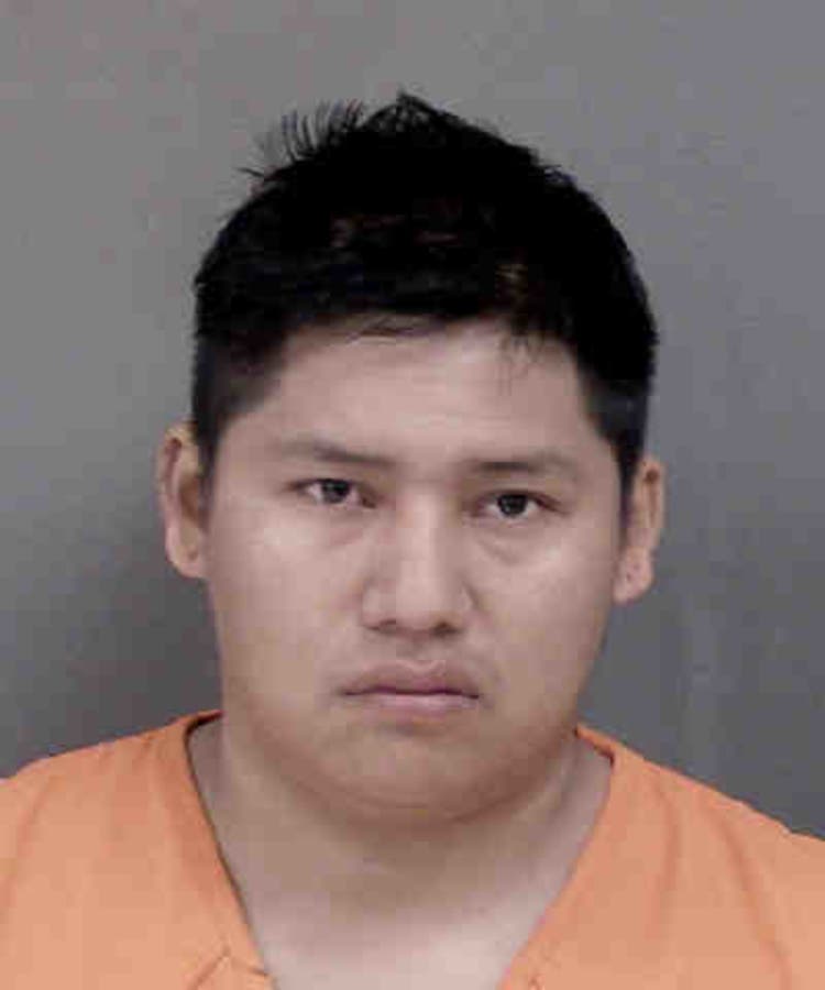 Hector Zeferino, 23, was arrested and charged after an armed robbery in Northcross Shopping Center Sunday afternoon.