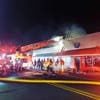 Firefighters from Huntersville stations 1 and 3, along with Cornelius Fire, responded to the blaze.