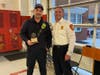 Firefighter Ethan Blackwelder received the “Firefighter of the Year Award," Mooresville Fire-Rescue said