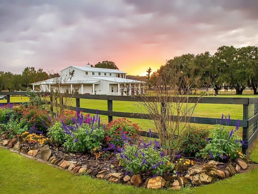 Sunset at Covington Farm in Dade City