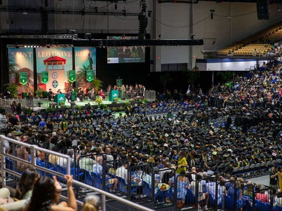 2025 Saint Leo University commencement ceremony