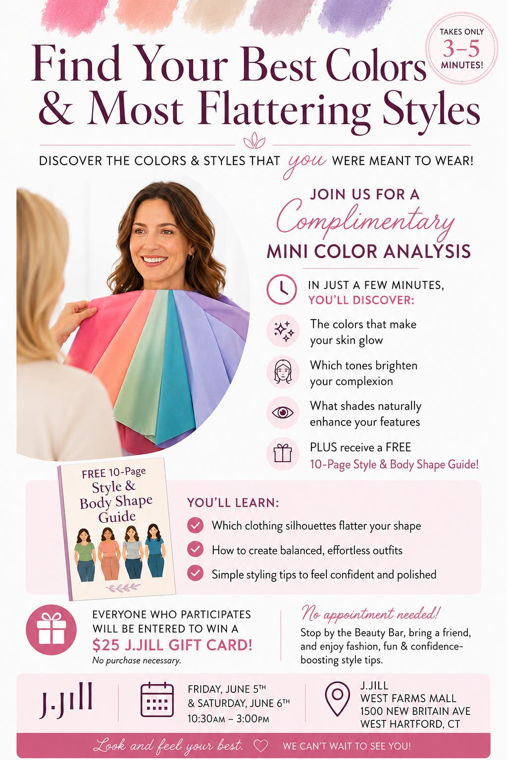 Complimentary Color Analysis & Style Guide Giveaway