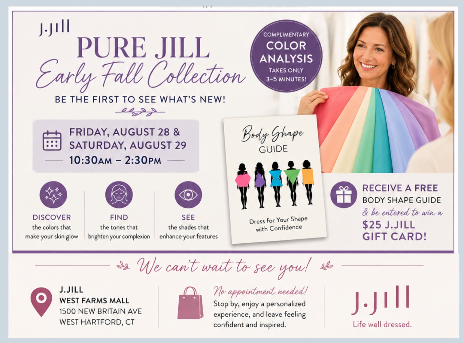 Pure J. Jill Early Fall Collection