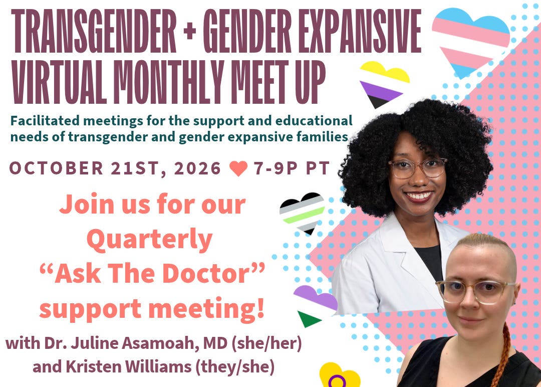 PFLAG Support: Quarterly Ask the Doctor