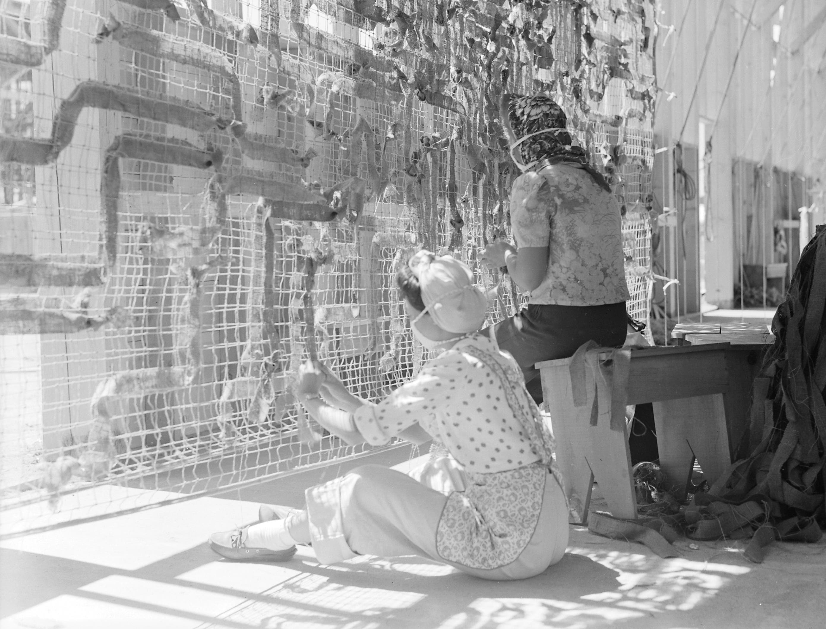 HIDING IN PLAIN SIGHT: Manzanar’s Camouflage Net Factory