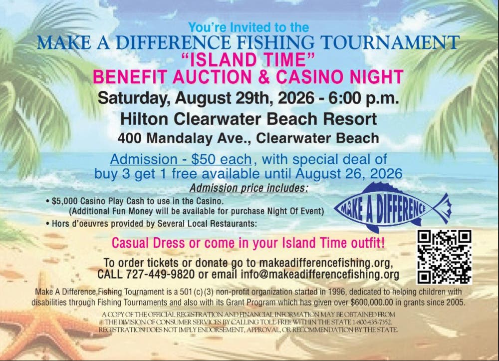 31 Year Celebration "Island Time" Casino Night