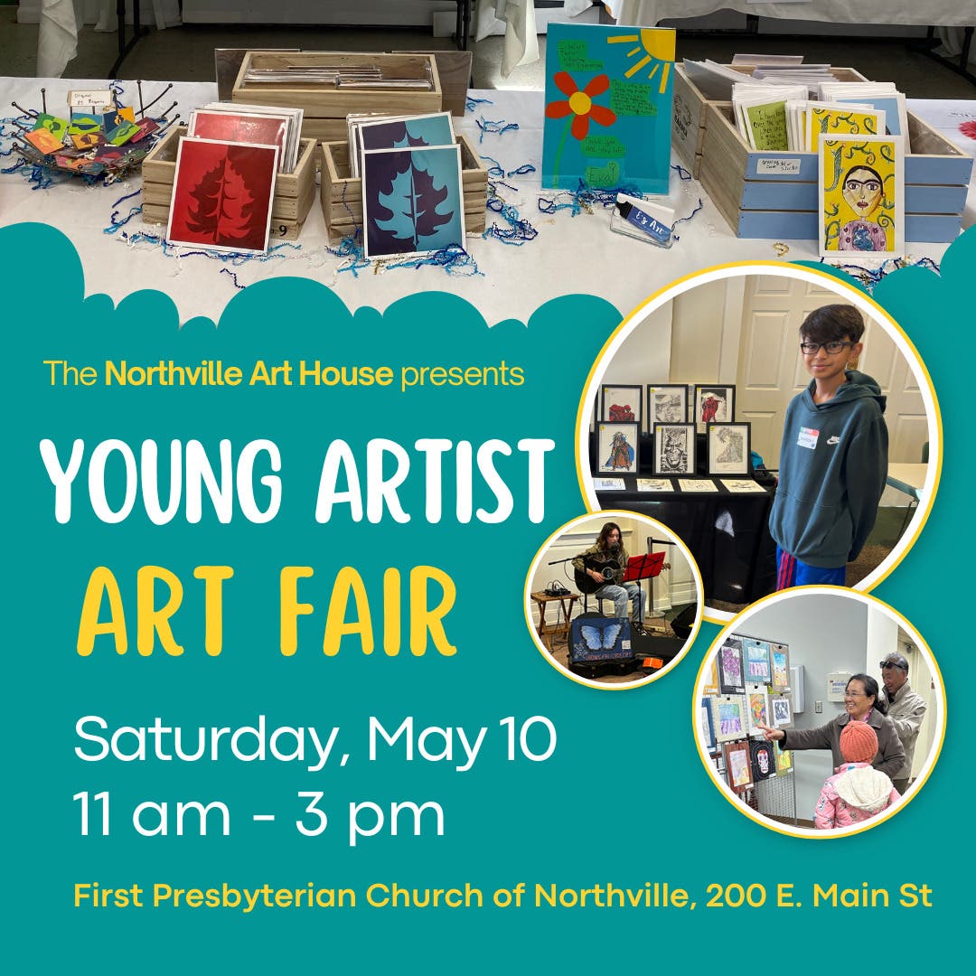 Young Artist Art Fair presented by the Northville Art House