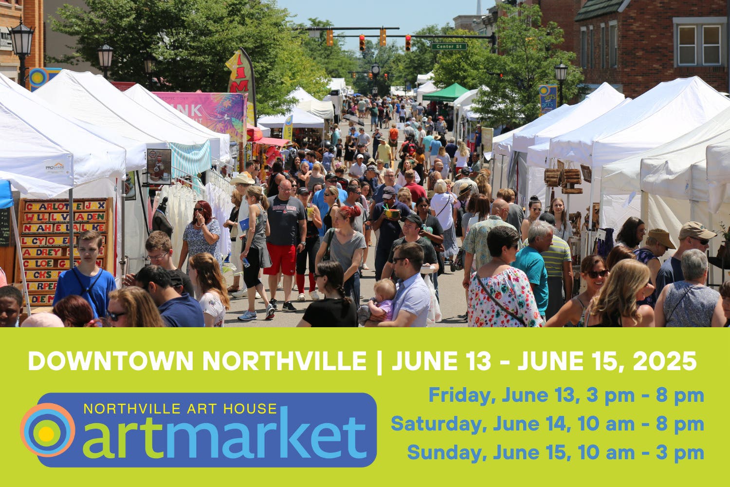 Northville Art House Art Market 