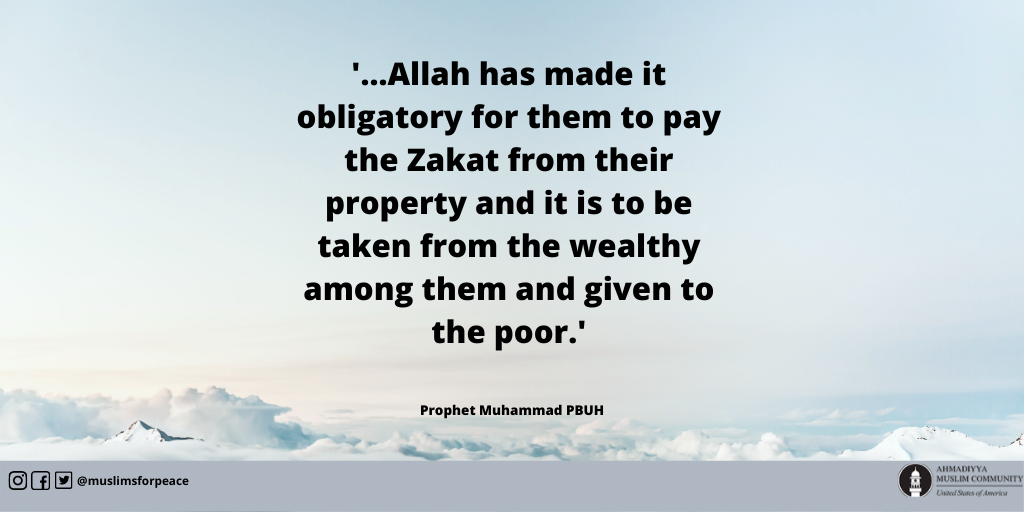 Holy Prophet, Muhammad (pbuh) quote on charity