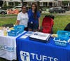 Tufts Health Plan resource table at Medford’s Free Summer Food Service Kickoff Event in June.