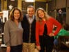 Director of Related Services Kim Wynbeek, TPC Board President Jim Russomano, Family Night Out Coordinator Ashley Agresti (l-r) during this month's Alumni Restaurant Night at Mr. Bruno's in Lyndhurst