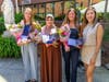  2025  Lotus Award Recipients, Katarina Sadlon, Nura Shehadeh, Erin Davis of Holy Name and Jai-Yoo Lee, Director, Lee Park Foundation